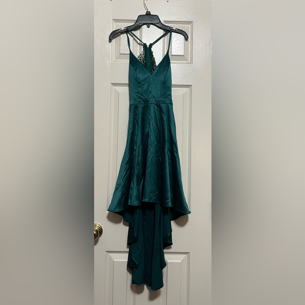 Camille la Vie formal green dress size 2